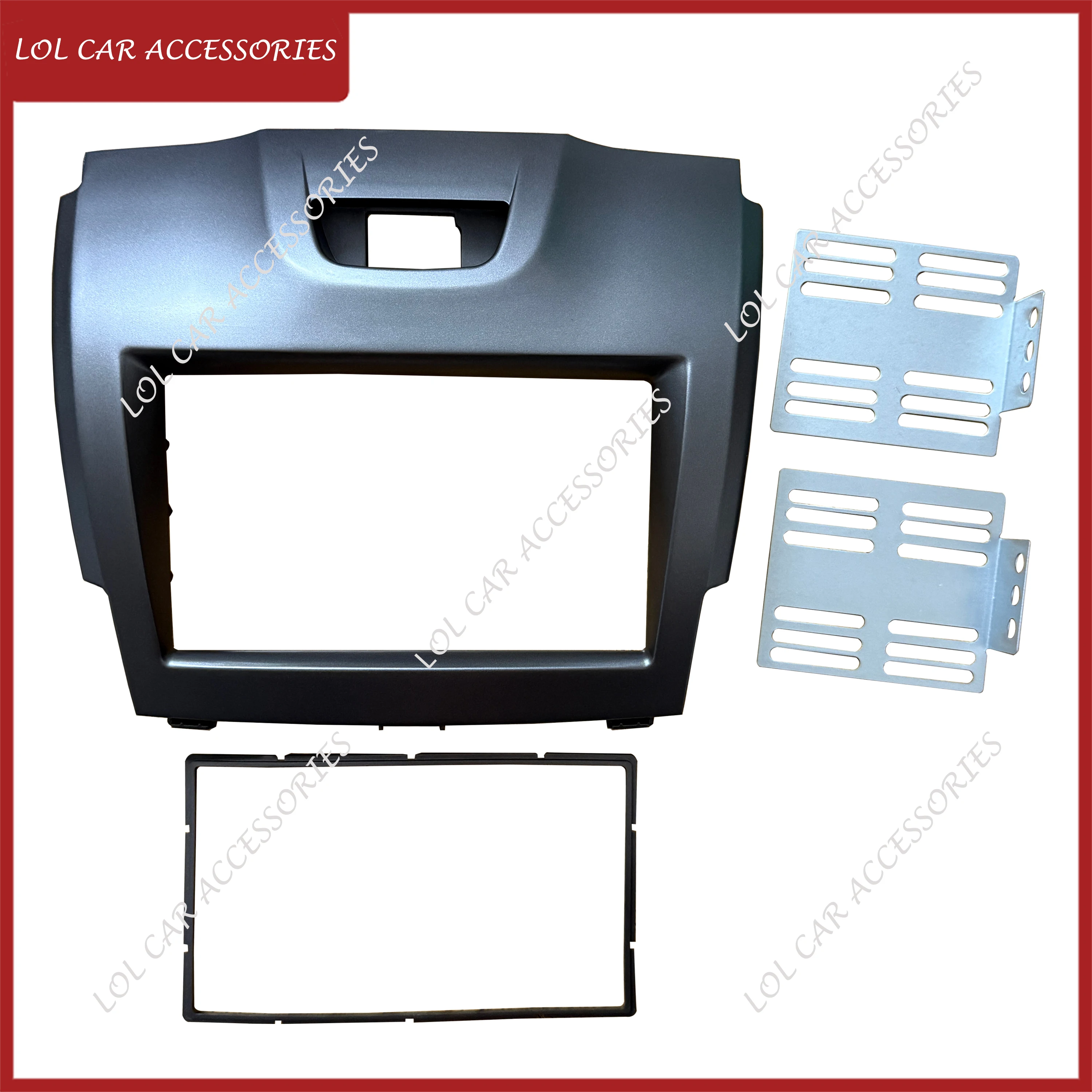 For CHEVROLET Trailblazer HOLDEN Colorado S10 ISUZU D-max MU-X Car Radio Android MP5 Player Stereo Frame 2din Head Unit Fascia