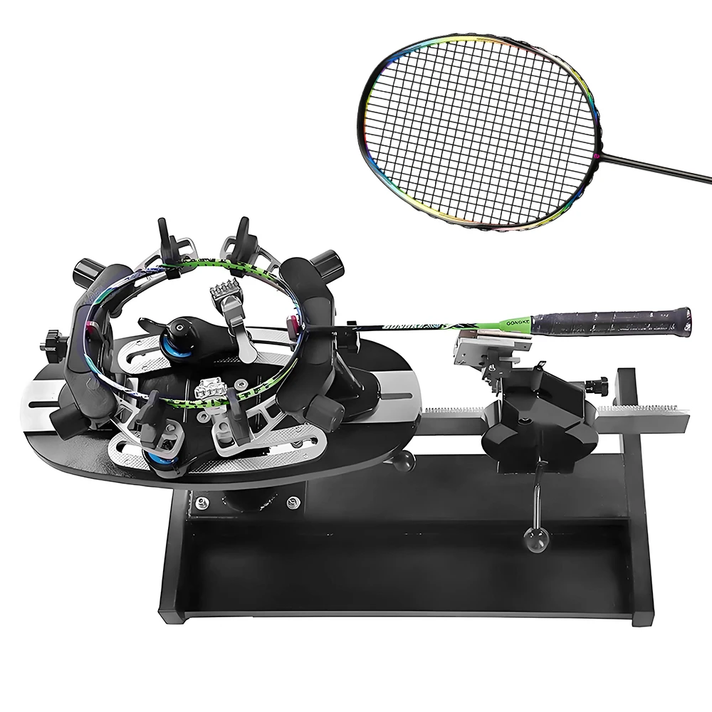 9-102 Pound Desktop Hand Operated Wire Drawing Machine Universal Machine For Badminton And Tennis Threading Machine