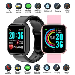 Smart Watch Y68 Men Women Wristwatches D20 Smartwatch Electronic Clock Fitness Monitor Birthday Gift For Xiaomi Huawei Bracelet