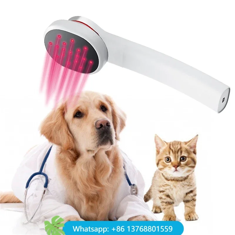 Portable Pet Care Products 808nm+650nm Cold Laser Wound Rehabilitation Therapy Device