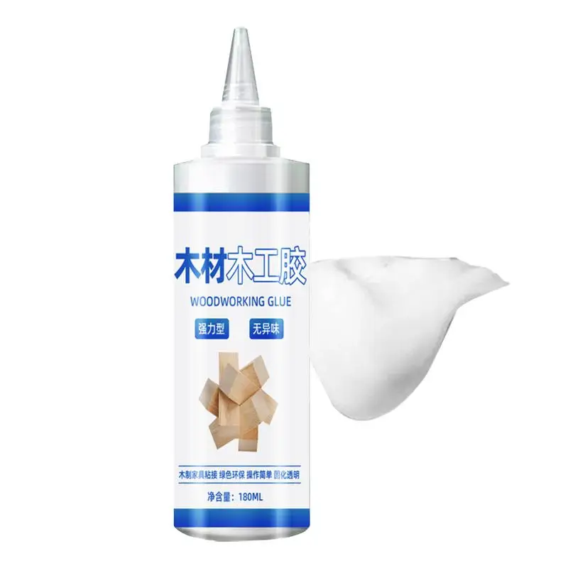 Wood Glue For Crafts Eco-Friendly Carpenter 180ml Glue Wood Glue Professional Safe Glue Multi-Functional Woodworking Glue For