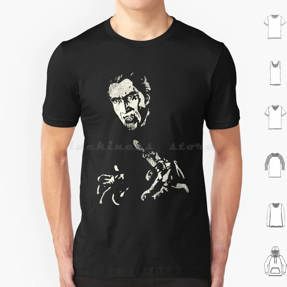 Dracula : Prince Of Darkness T Shirt 6xl Cotton Cool Tee Dracula 70s Movies B Movies Christopher Lee Classic Horror Cult