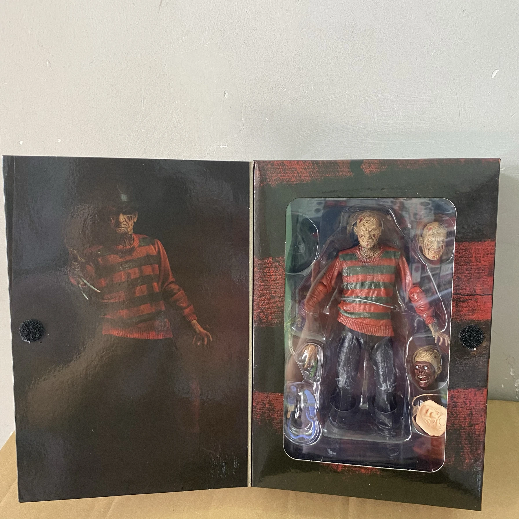 16cm 할로윈 선물 영화 피규어 엘름 스트리트의 악몽 액션 피규어 프레디 스태츄 모델 인형 컬렉션 장난감 선물