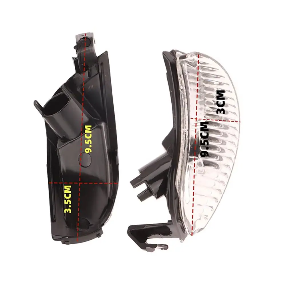 

Mirror Signal Lamp Reverse Mirror Indicator Light 261600509R Replacement for Renault Logan & Sandero II ﻿