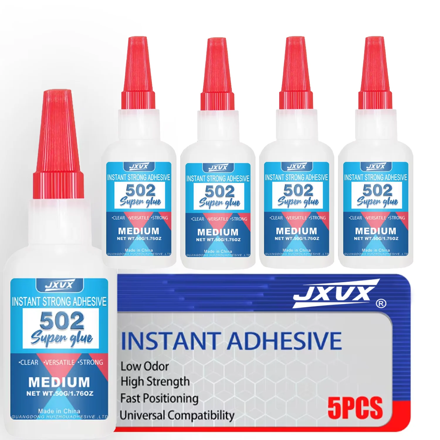 5pcs Powerful Welding Adhesive Oily Welding Repair Glue Quick-drying Liquid Sealer Universal Strong Waterproof Welding Sealant.