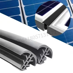 Custom Solar Seal Strip,Rubber-Plastic Sealing Strip,Waterproof Weatherproof for PhotovoltIc Panel,Solar Modules,Greenhouses