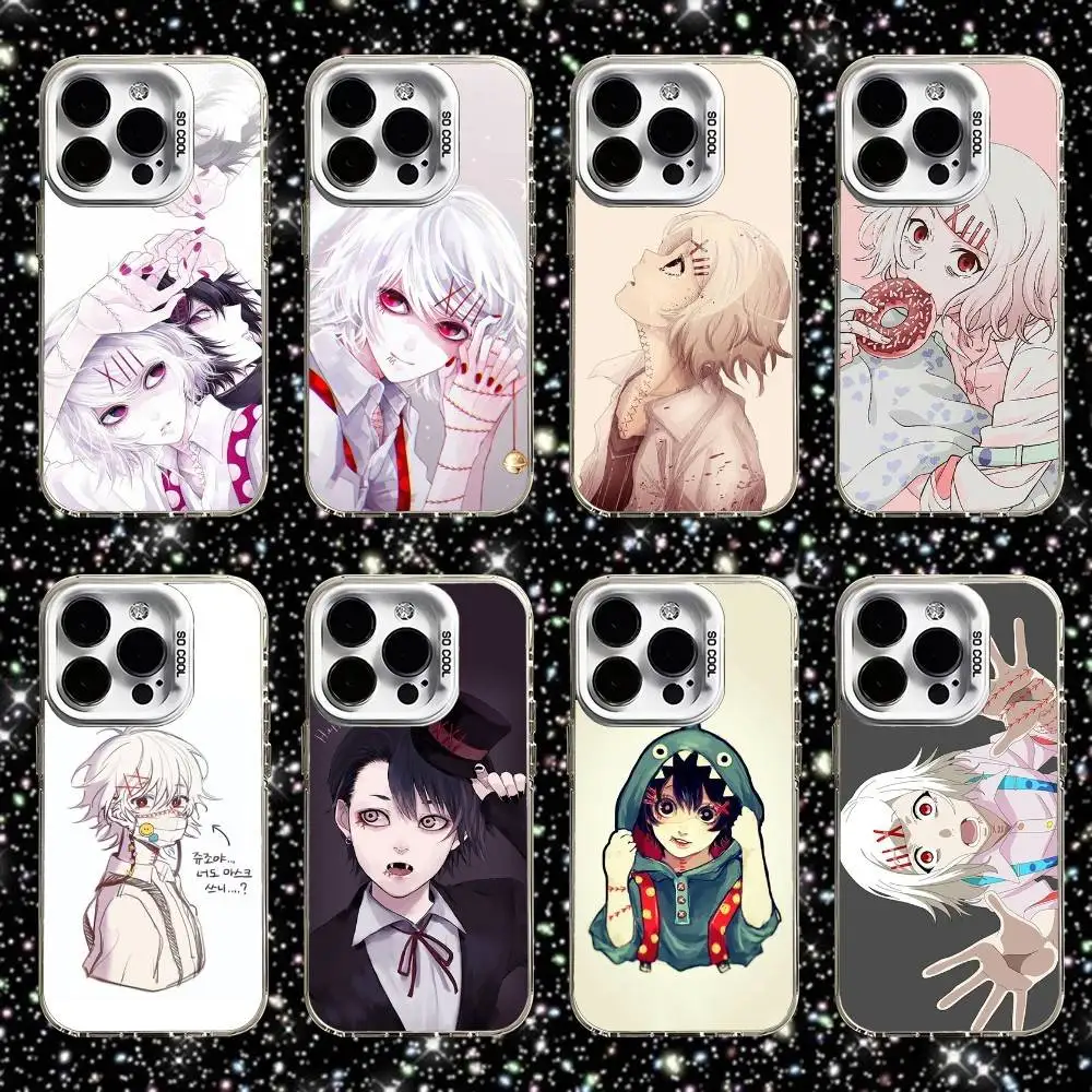 

JUUZOU SUZUYA Phone Case For iPhone 16,15,14,13,12,11,Pro,XS,Max,Plus,Mini,SE White Candy Matte Shockproof Cover
