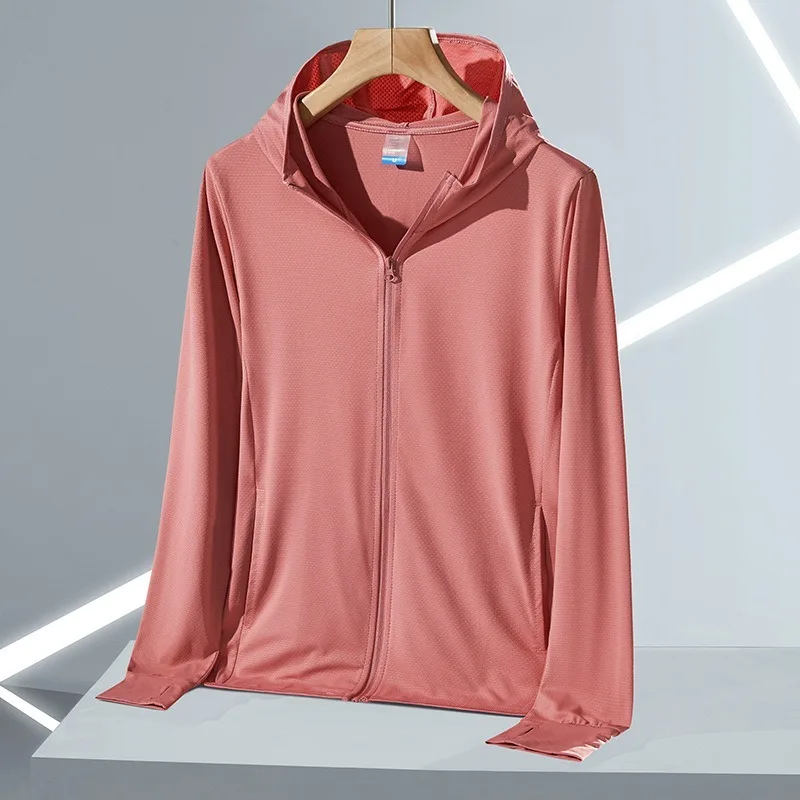 2026 Summer Men's Sun Protection Shirt UPF50+ Knit Long Sleeve Sun Shirt