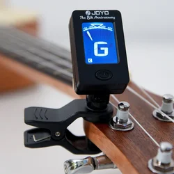 JOYO JT-01 Guitar Tuner Clip-on Chromatic Digital Tuner  Frequency LCD Tuner for Acoustic Guitar Accessory Ukulele Violin