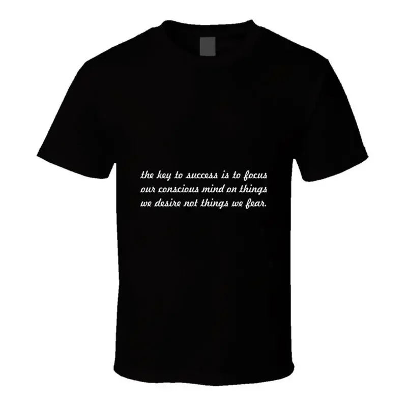 The Key To Success Brian Tracy Inspirational Fashion T Shirt