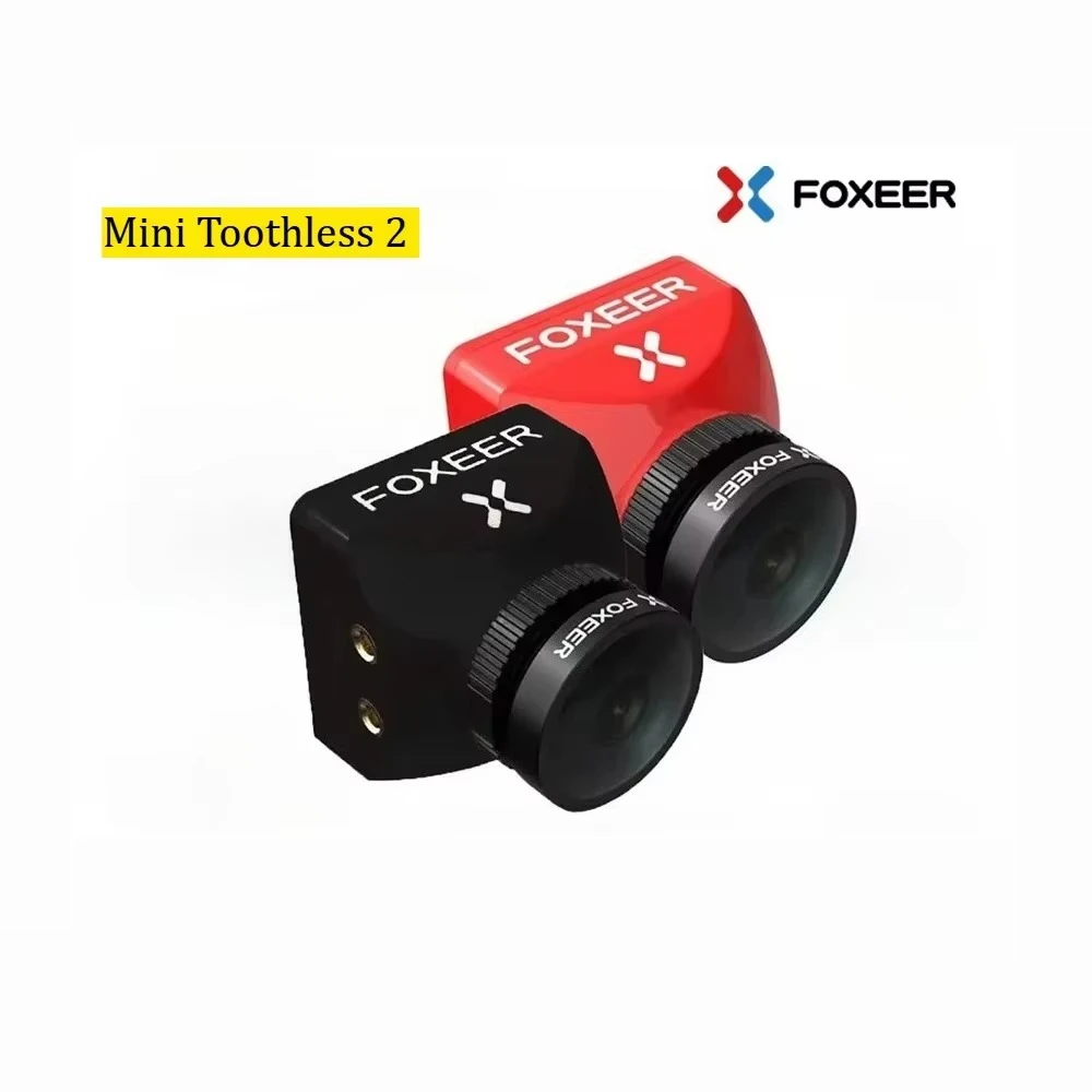 Foxeer Mini Toothless 2 FPV Camera 1200TVL 1/2in Sensor Switchable FOV StarLight Night Vision Racing Drone Quad RC UAV DIY