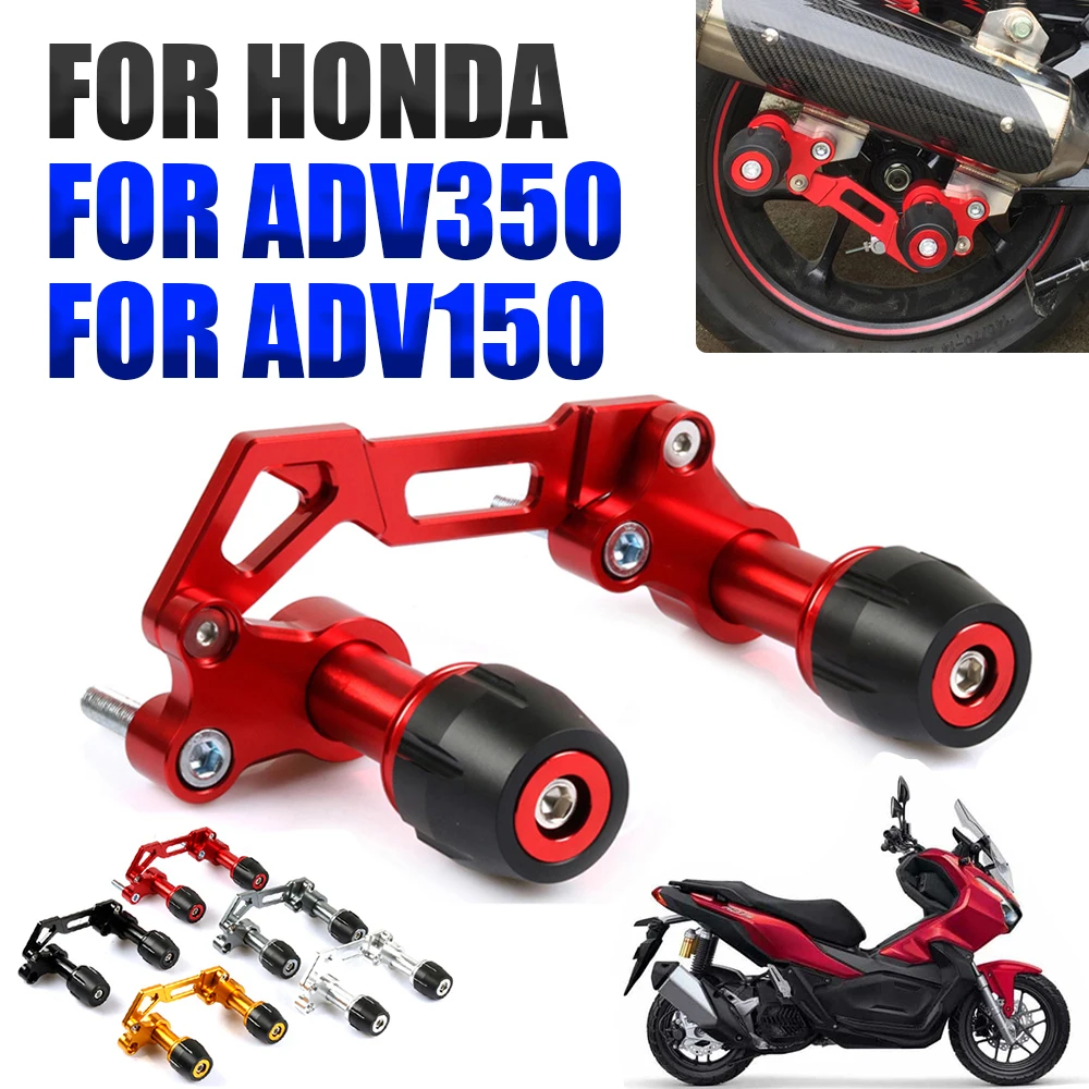 For HONDA ADV350 ADV 350 ADV150 ADV 150 Motorcycle Accessories Muffler Exhaust Sliders Crash Pad Anti Fall Protector Falling