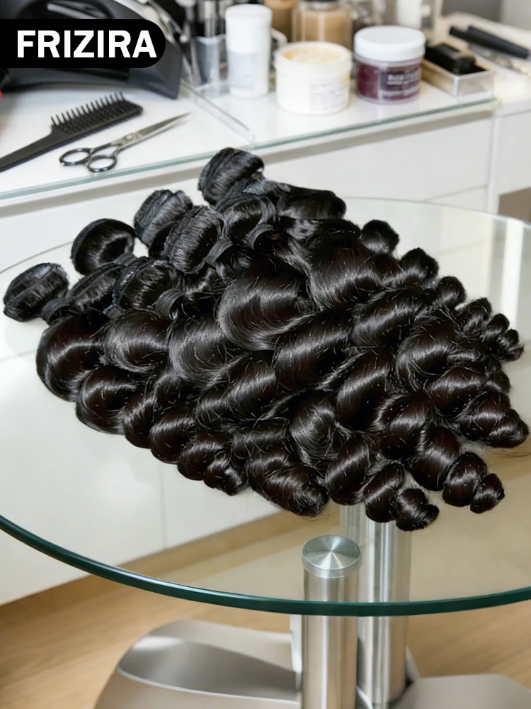 26 28 30 32 Inch Body Wave 1/3/4 Bundels Braziliaanse Remy Onverwerkte Menselijk Haar Golvend Dubbel Getrokken Bundels Weave Extensions - afbeelding 2
