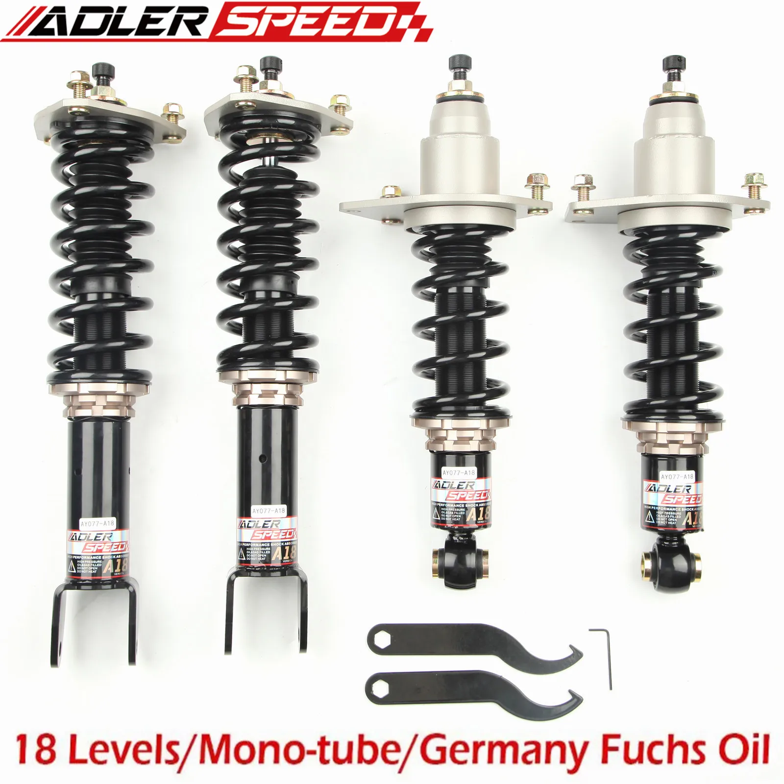 

For 06-14 Mazda MX-5 Miata NC 18 Way Damping Adjust Coilovers Lowering Shocks