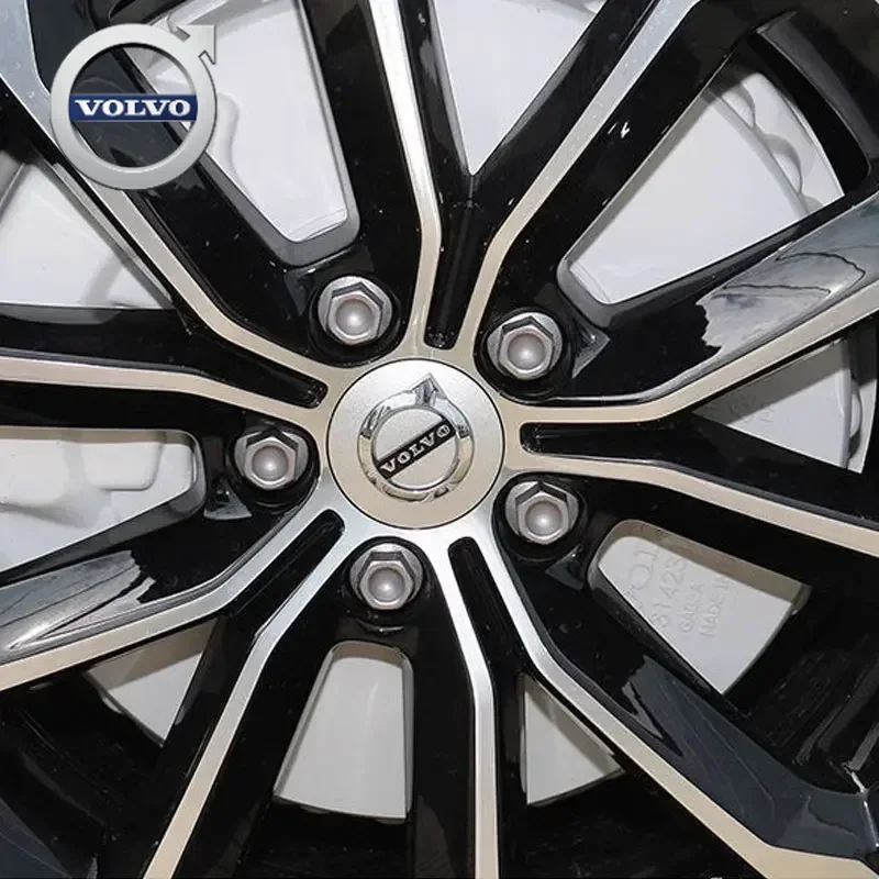 

For Volvo 4Pcs 63mm 65mm Car Wheel Center Hub Cap Caps Emblem Logo For Volvo S40 S80L S60 S90 XC40 XC60 XC90 V40 V60 V90 Accesso
