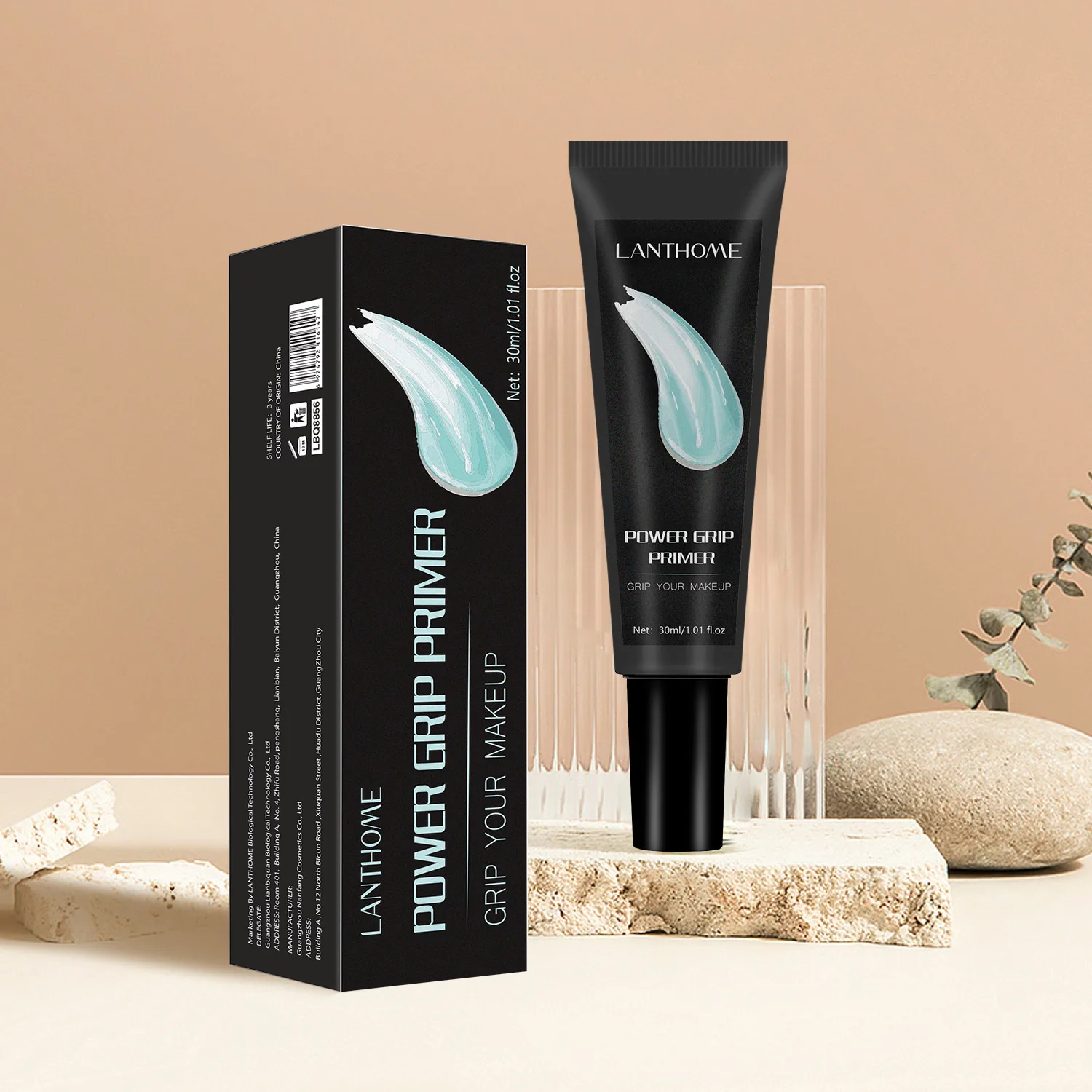 30ml Power Grip Primer Gel Gebaseerde Hydraterende Gezicht Primer Voor Smoothing Huid Aangrijpend Make-Up Onzichtbare Porie Kleurloze Primes