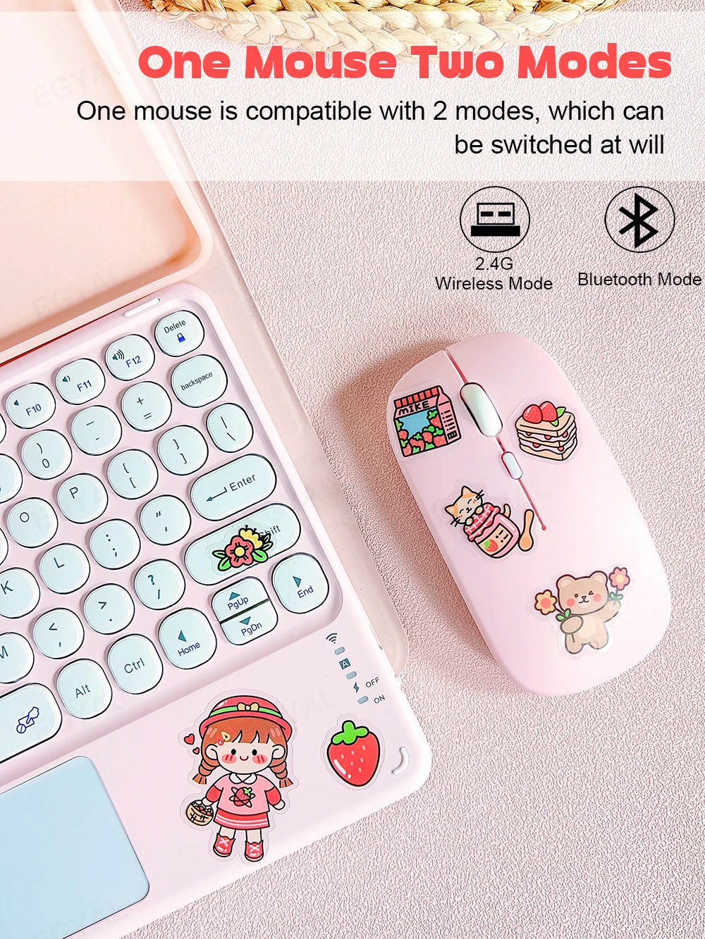 Keyboard Bluetooth Wireless Mouse Magic 2022 untuk Xiaomi Pad 5 Pro 12.4 Casing Tablet Xiaomi Mi Pad 5 Pro 11 Penutup Pensil Ultra