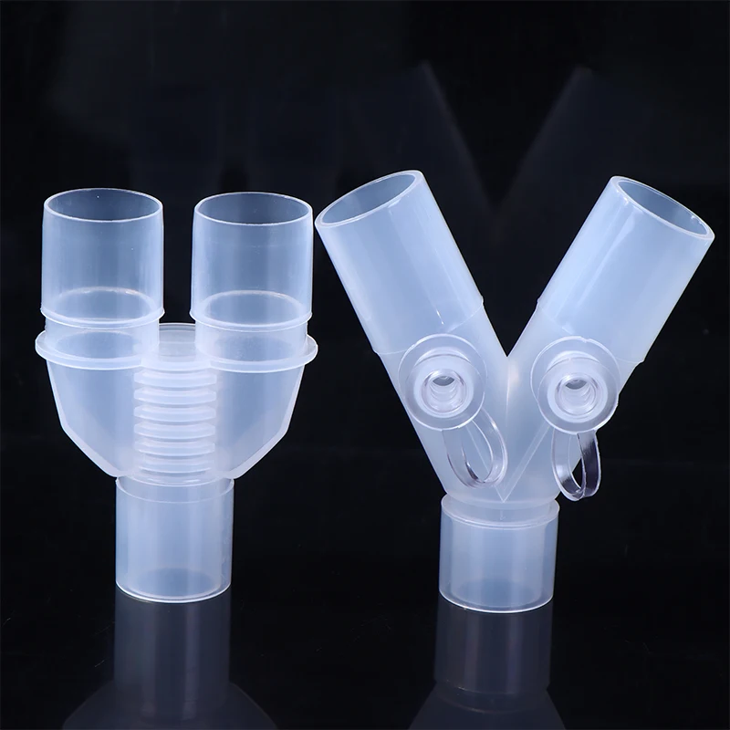 1Pc 15 To 22mm Y-shaped Three Way Connector For Veterinary Equipment Anesthesia Breathing Circuit Corrugated