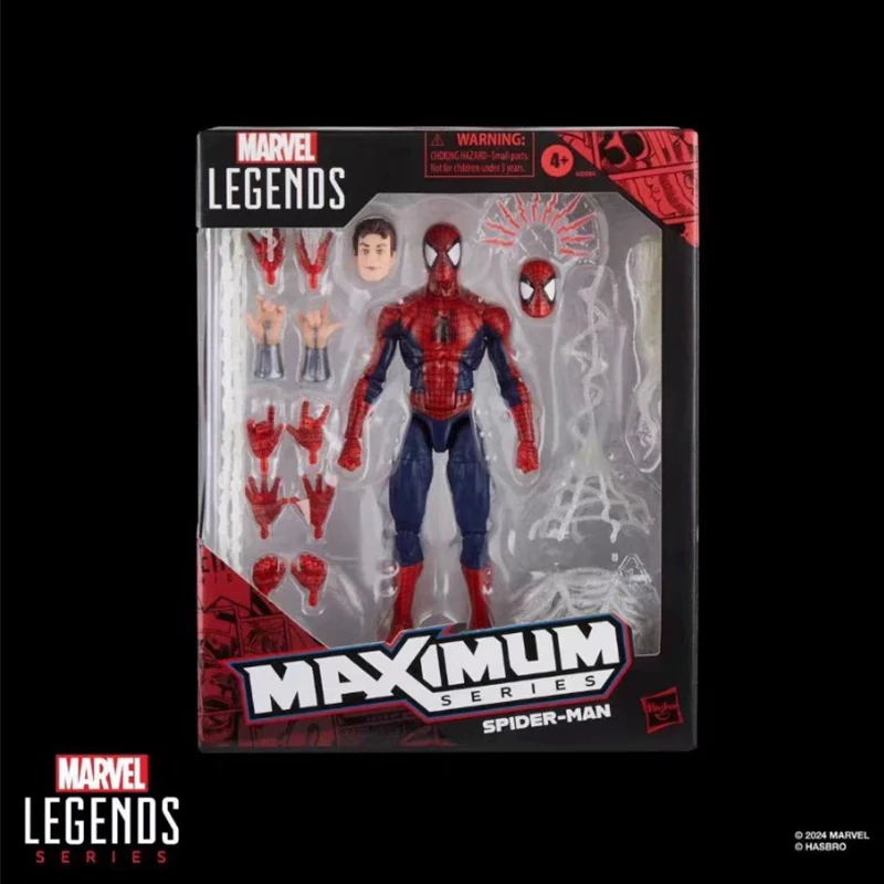 

Hasbro Marvel Legend Series Hasbro Marvel Legend Series Deluxe Spider-Man Peter Parker Action Figure Model Gifts Toy Collection