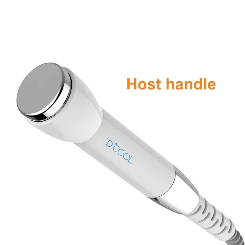 Portable D Cool Skin Rejuvenation Wrinkle Removal Face Lifting Skin Tightening Anti Puffiness Cooling Heating EMS Beauty Device