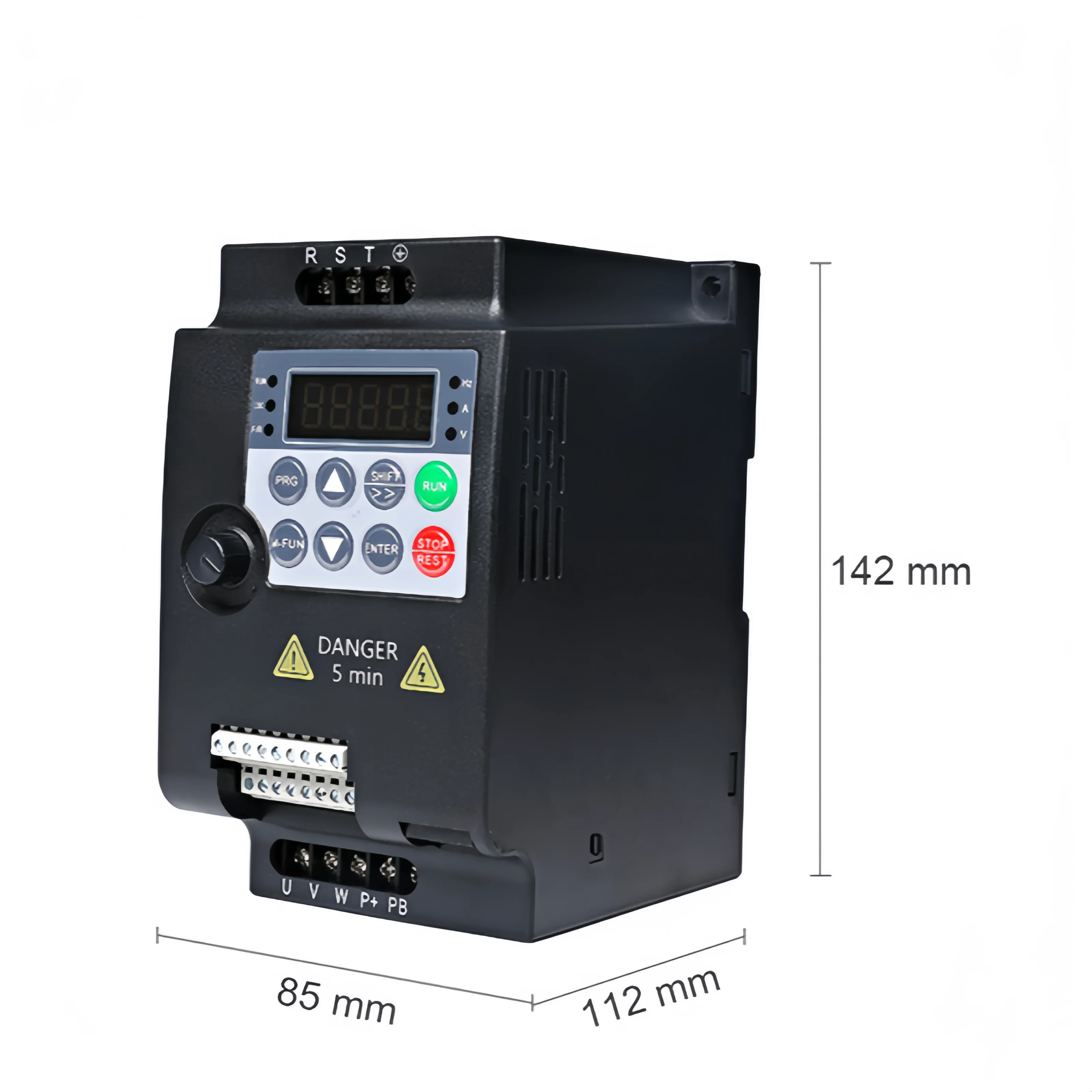 Single Phase to 3 Phase Frequency Converter 220V VFD Variable Frequency Speed Controller 1.5KW 0.75KW Fan Water Pump Control Speed Control