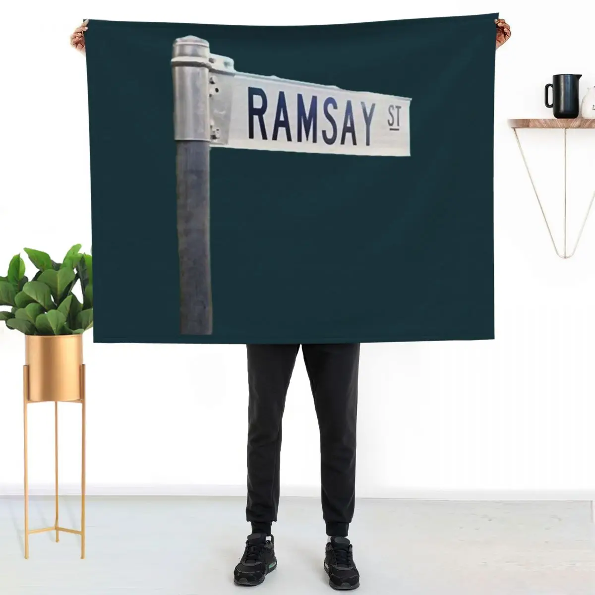 Neighbours Tv Ramsay Street Throw Blanket Beach Soft Big Soft Plush Plaid Stuffeds Hairy Thermals For Travel Blankets