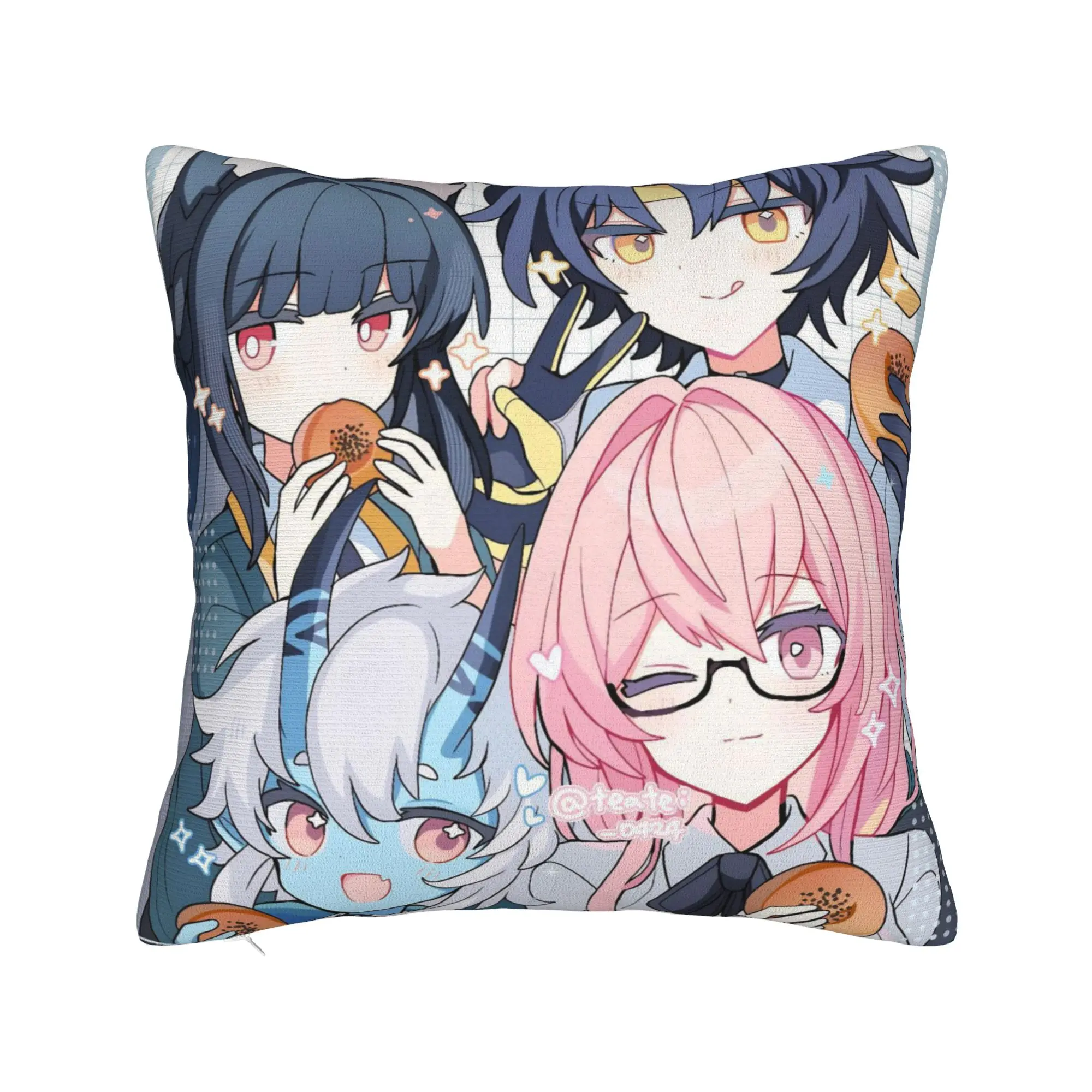 Decorative Pillowcases Zenless Zone Zero Accessories Home  Throw Pillow Case Cover Zipper Multi Size