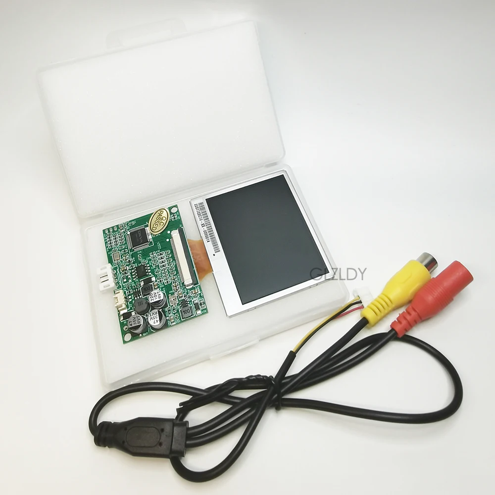 2.4 인치 480*234 TFT LCD 디스플레이 모듈 보드 키트, NTSC/PAL 스크린 디스플레이, 자동차 디스플레이 산업용 초인종 CCTV DIY 수정