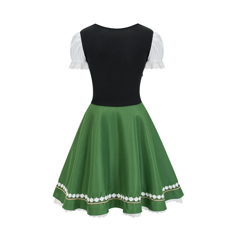 Frauen traditionelles bayerisches Dirndl-Kleid Cosplay deutsches Oktoberfest-Kostüm Festival Party Biermädchen Bühnenaufführungskleidung