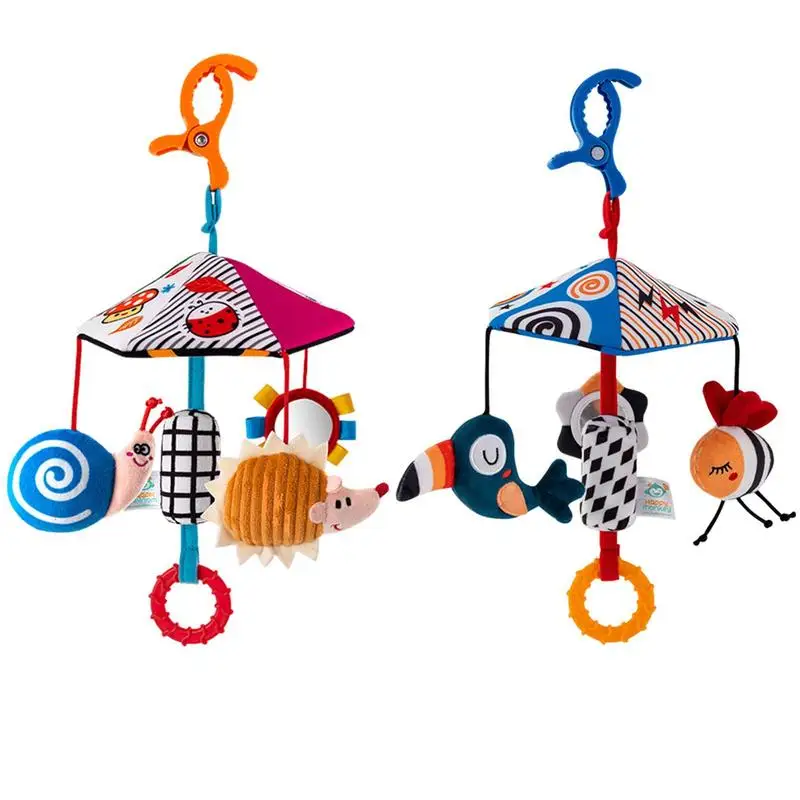 0-12 Months Newborn Bed Bell Mobile On The Bed Hanging Toys Holder Bracket Infant Crib Baby Rattle Toy Boy Girl Toys Gifts