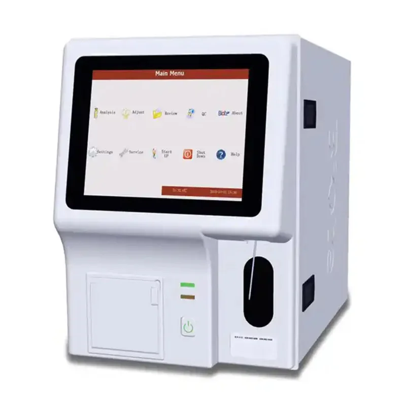 

Lab Medical Equipment Fully Automated Blood Test Machine Auto Portable 3 Part Haemogram Hematology Analyzer for Hospital Clinic