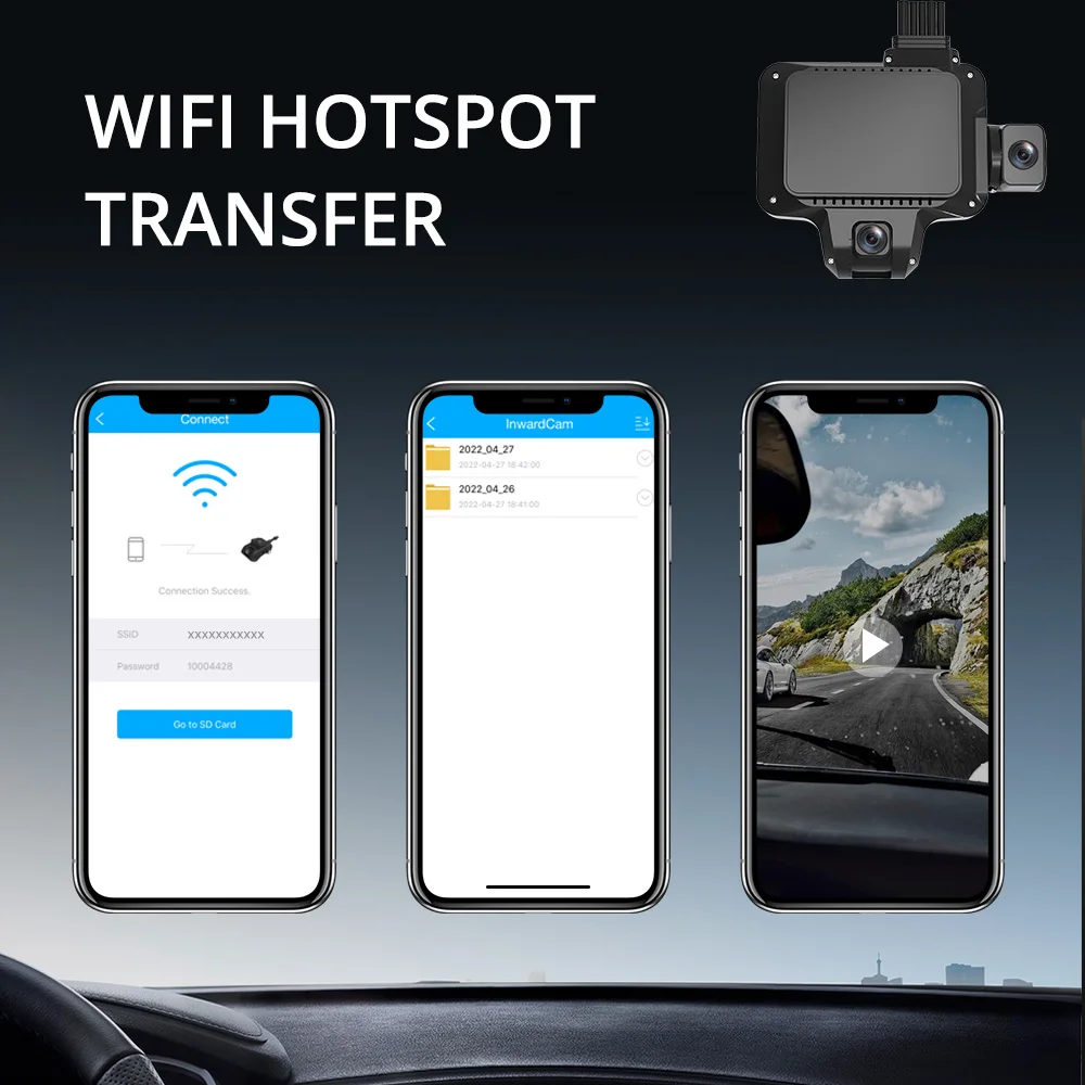 4G Dashcam 4CH/5CH ADAS kamera bezpieczeństwa JIMIMAX JC450 z przodu wewnątrz AI WIFI wideo na żywo zestaw kamera samochodowa wideorejestrator