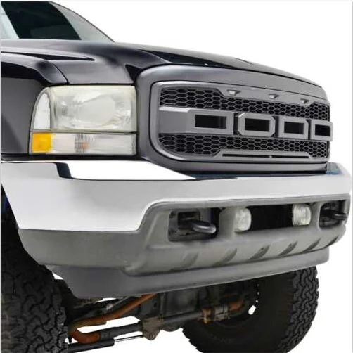 99-04 Super Duty Front Bumper Upper Grille Fit for Ford F250 F350 ABS