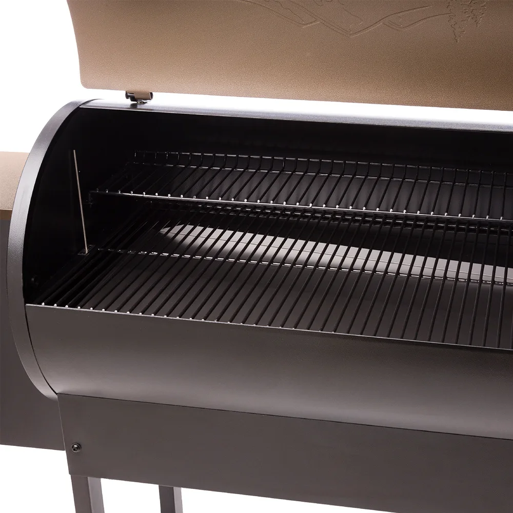 Portable Outdoor Grill Electric Grill Plate Wood Pellet BBQ Smoker for RV Camping Cooking BBQ