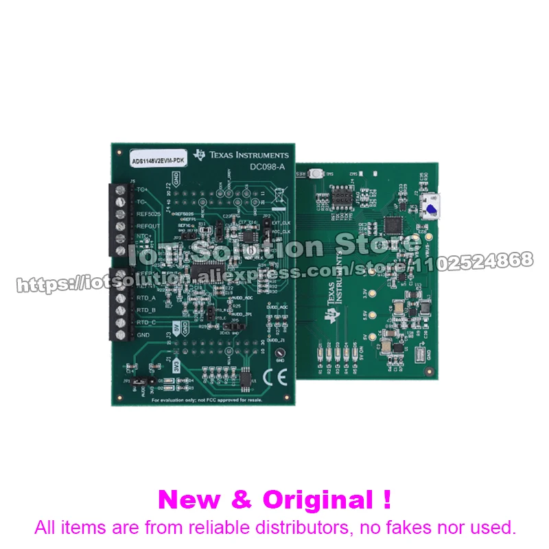 ADS1148EVM-PDK ADS1148 performance demonstration kit for 16-bit 2-kSPS ADC with PGA for sensor measurement