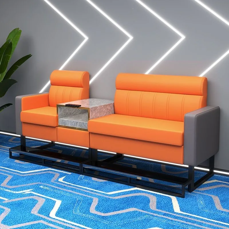 Billiards table and chairs sofa chair Light luxury high-end hall viewing chair Special for game watching card seat Leisure chair