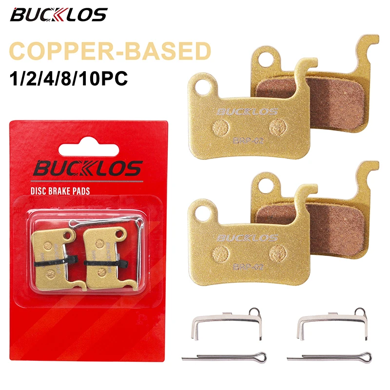 

BUCKLOS Bike Brake Pads Copper-Based MTB Hydraulic Disc Brake Pads for SHIMANO A01S M975 Mountain Road Bicycle Disk Brake Part