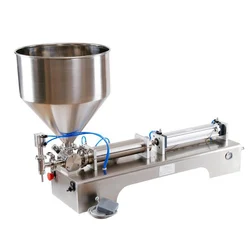 Flow Weighing Type Fully Automatic Single Head Filling Machine Honey Sesame Sauce Edible Oil Glue Viscous Liquid