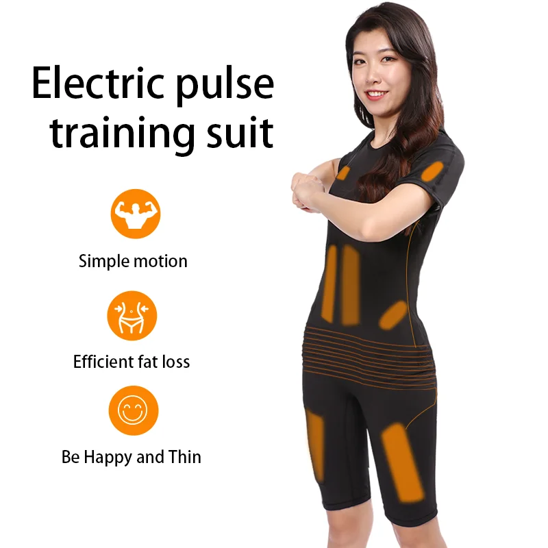 Hot Sale Factory Direct Ems Fitness Suit Gym Equipment Fitness Home Professional Electric Muscle Stimulator EMS Suit