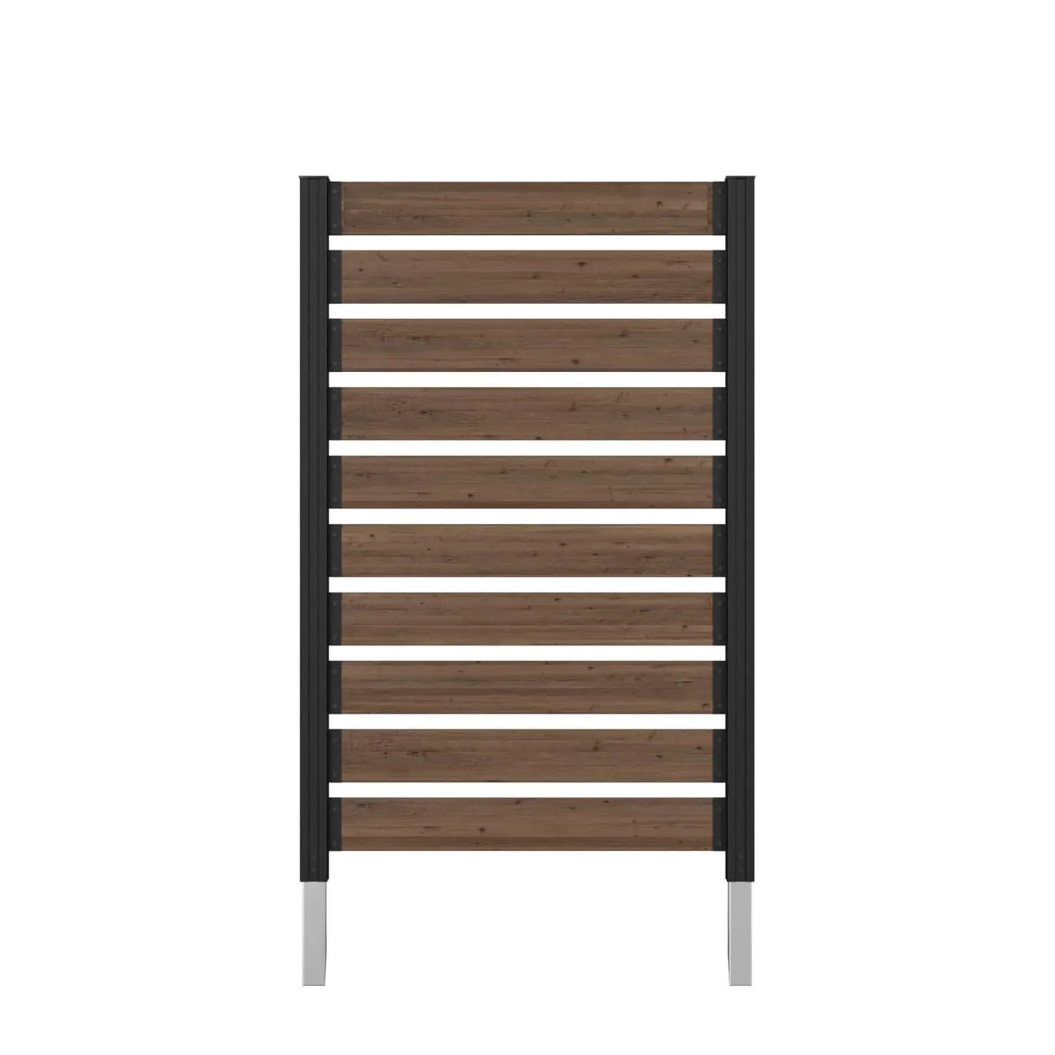 Air Conditioner Fence for Outside Wood Privacy Screen, Pool Equipment Enclosure Trash Can Screens Garden Privacy Screen