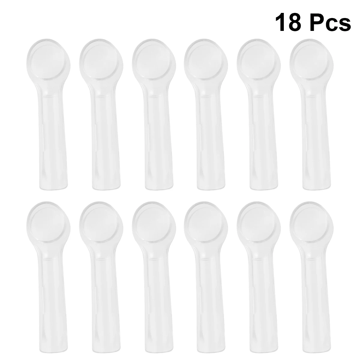

18 Pcs Toothbrush Head Protective for Travel Case Portable Holder Traveler Electric Protection