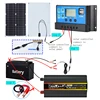 ソーラーパネルインバーター3000/6000W,8000W,純粋な正弦波,cdc12vからac 220v 110v,コントローラー付き,30a 5