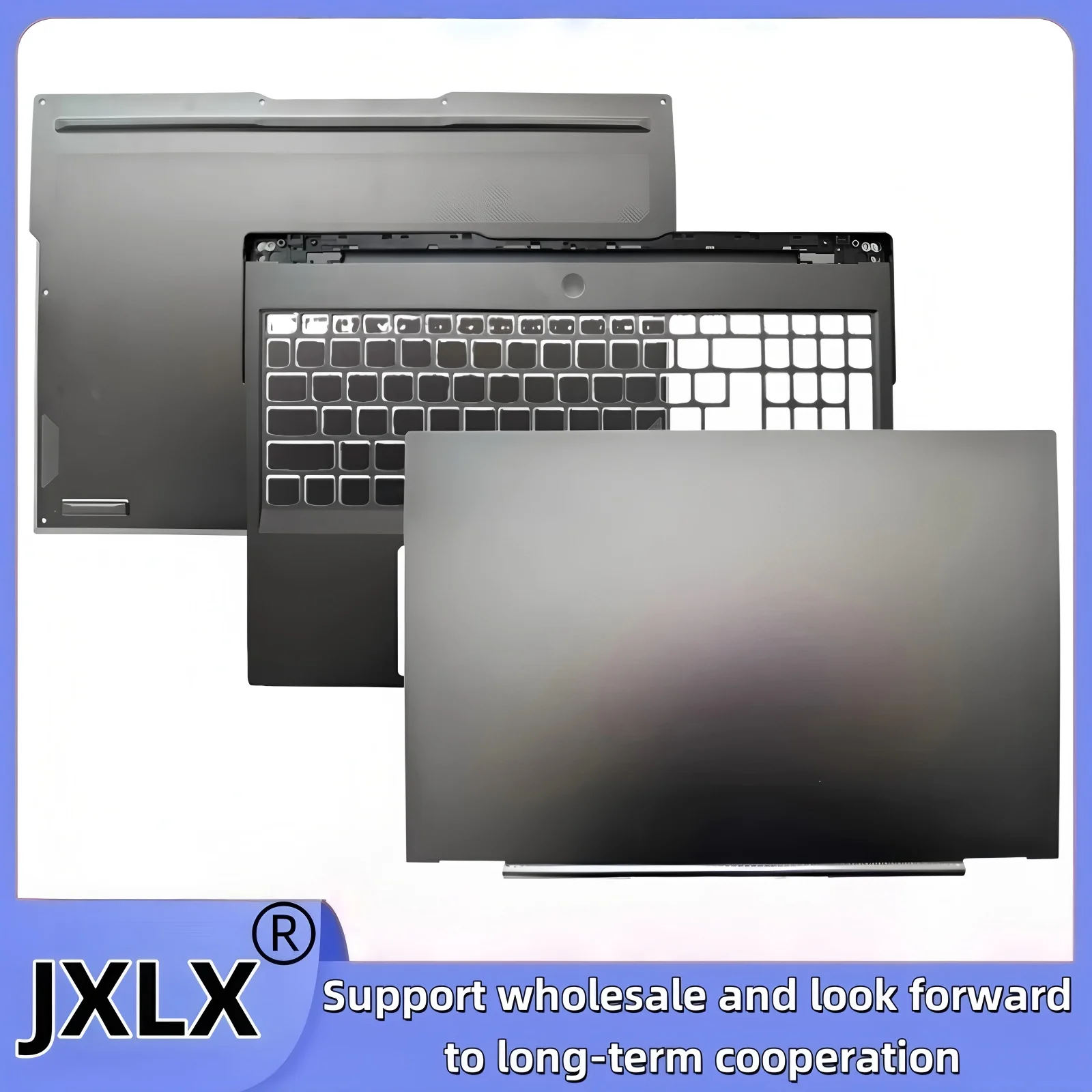 

JXLX ® Новинка для ноутбука Lenovo Y9000X Y9000K Y740S-15, задняя крышка ЖК-дисплея, верхний корпус/верхняя крышка упора для рук/нижняя базовая крышка