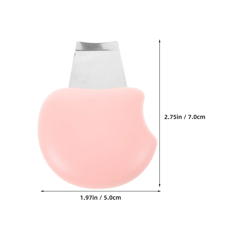 Roze Mini Draagbare Handleiding Black Head Remover Tool Gezichtsspatel Diepe Reiniging Huidschraper Thuisgebruik Gezicht Peeling Borstel