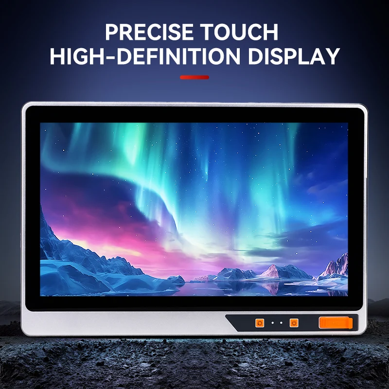 MeetNeng 21.5 Inch Capacitive Touch Screen Industrial Panel PC Core i3 1920x1080 Full HD All in One Computer Windows 10 Pro