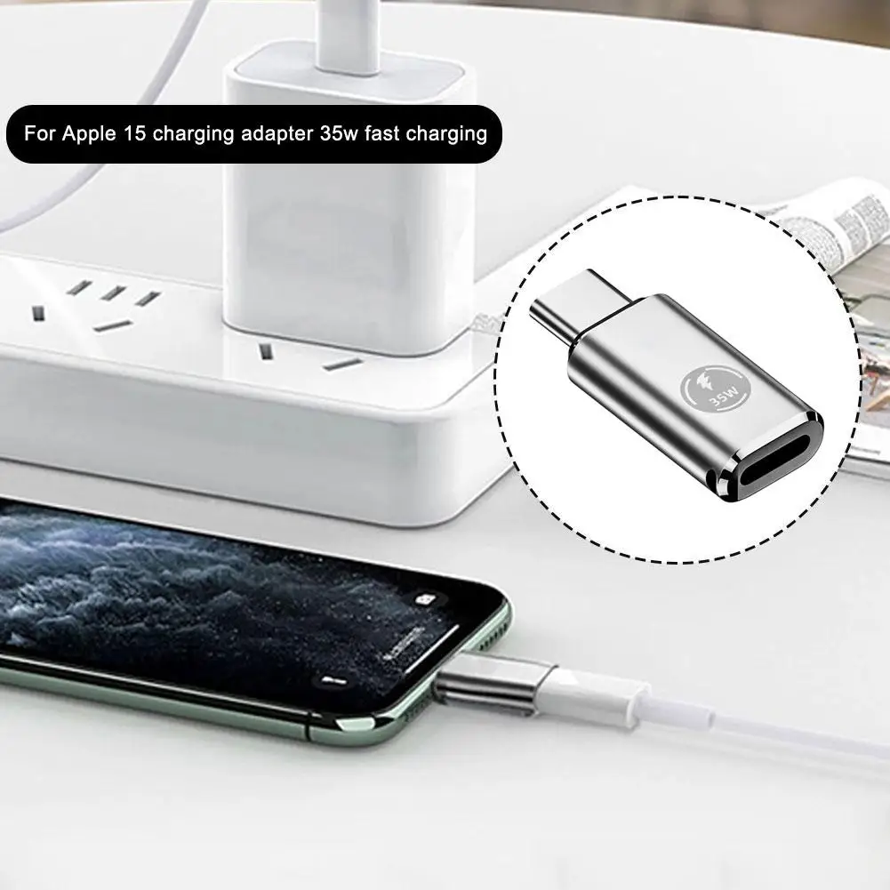   Type-C アダプターへの高速充電 USB C アダプターへの転送充電器データ送信 iPhone 15/Plus/Pro Max 用