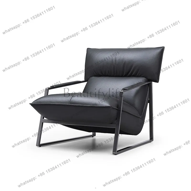 PG Italian Luxury Living Room Chairs Designer Taupe Cozy Black Bedroom Chairs Modern Relaxing Fauteuil De Salon Furniture Home