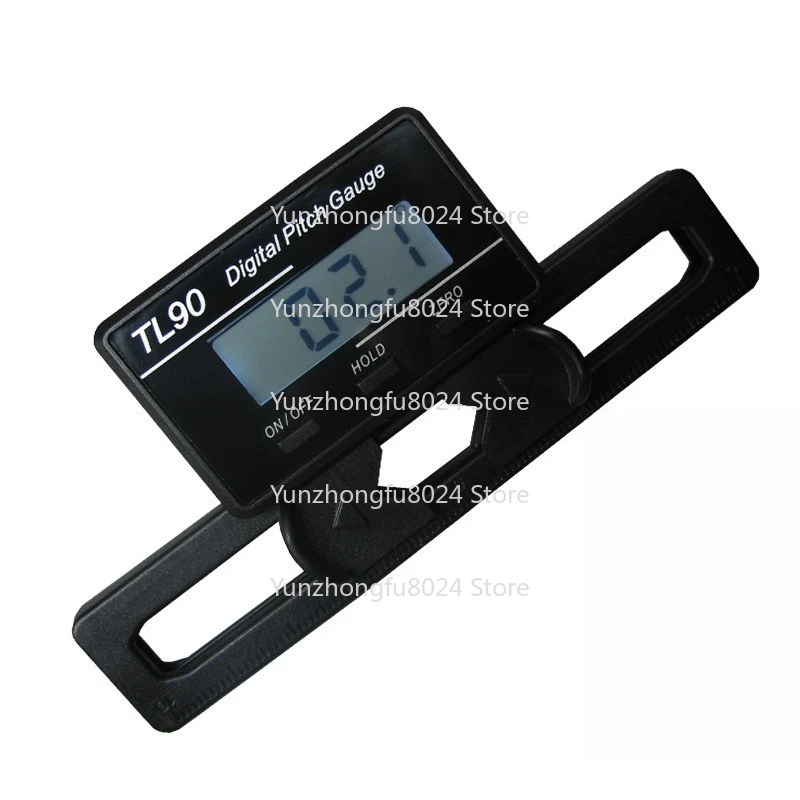 

TL90 Pitch Ruler Horizontal Angle Meter Protractor Inclinometer Digital Display Pitch Gauge Digital Electronic Angle Ruler