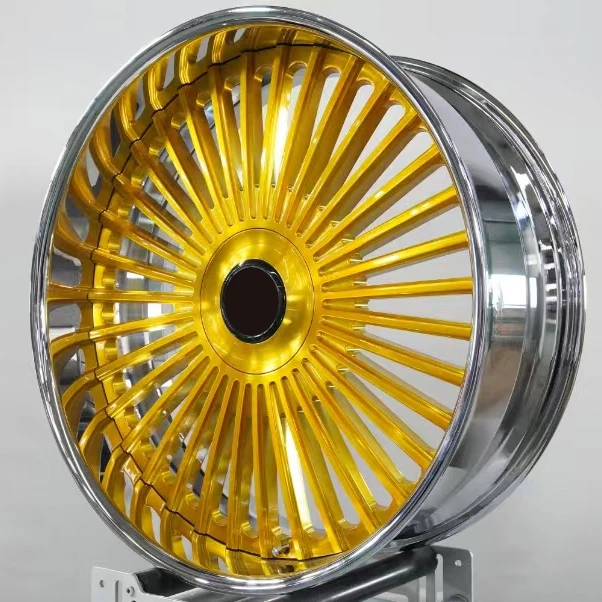 Custom 2/3 Piece Forged Alloy Wheels for Blitz 03 Style for 350Z G35 Supra RX7 . Silvia S15 Chrome - view 5
