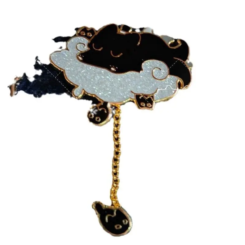 Lord of Mysteries Klein Cat Cat Bug Gram Meow Meow Metal Micro Seal Original Handmade Brooch
